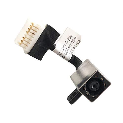 GinTai GinTai DC Power Jack Socket Plug Charging Port with Cable P93G 450.0F903.0011 WJXD9 0WJXD9 Replacement for Dell Inspiron 14 5481 5482 5485 5491 15 5591 2-in-1 5491 P93G001 P93G002 (2 inch)