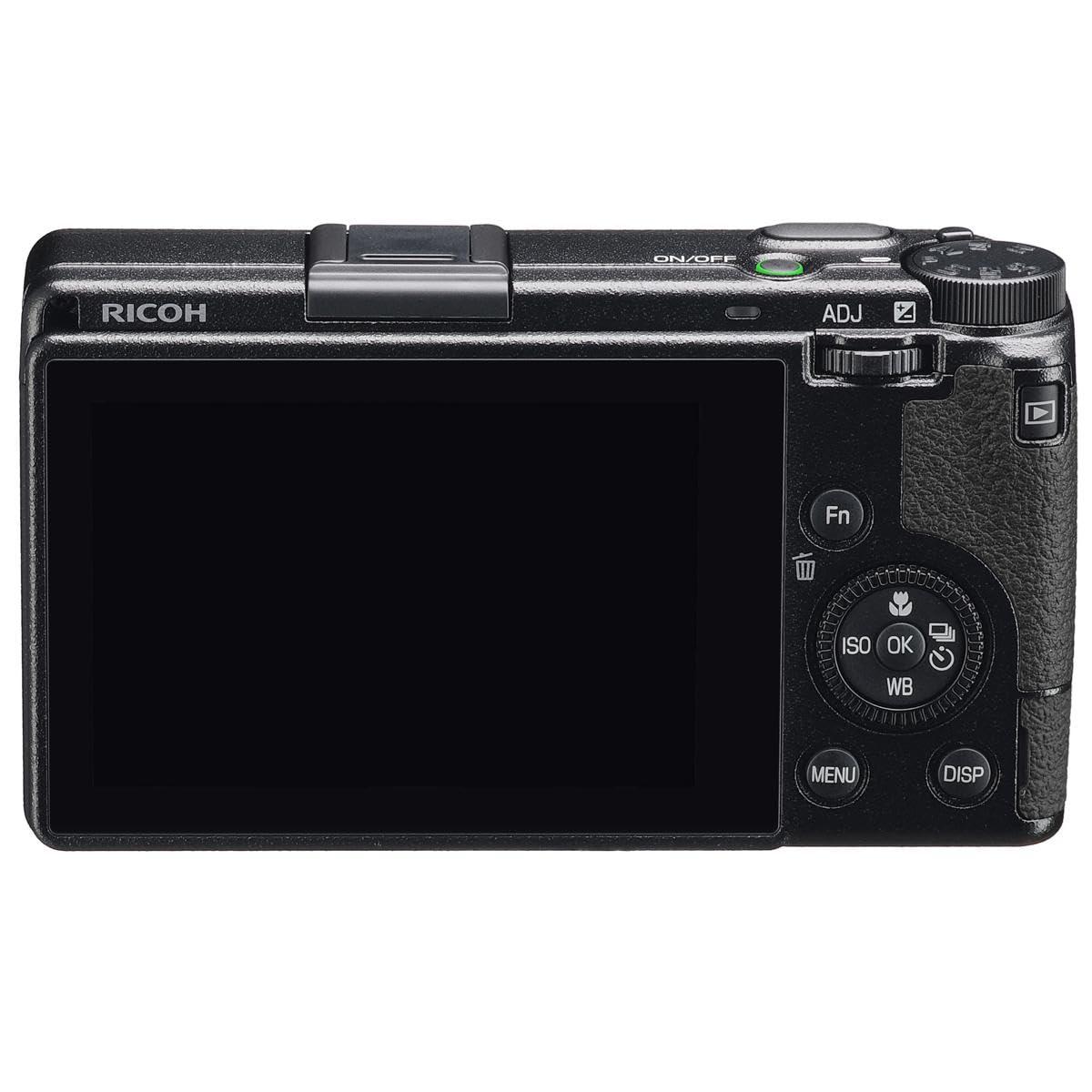 RICOH Ricoh GR IIIx, Black, Digital Compact Camera with 24MP APS-C Size CMOS Sensor, 40mmF2.8 GR Lens (International Model) (Renewed)