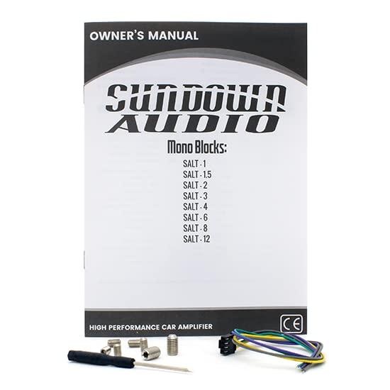 Sundown Audio Sundown Audio Salt Series Monoblock Digital Class-D Amplifier (Salt-1.5 1500W Rms)