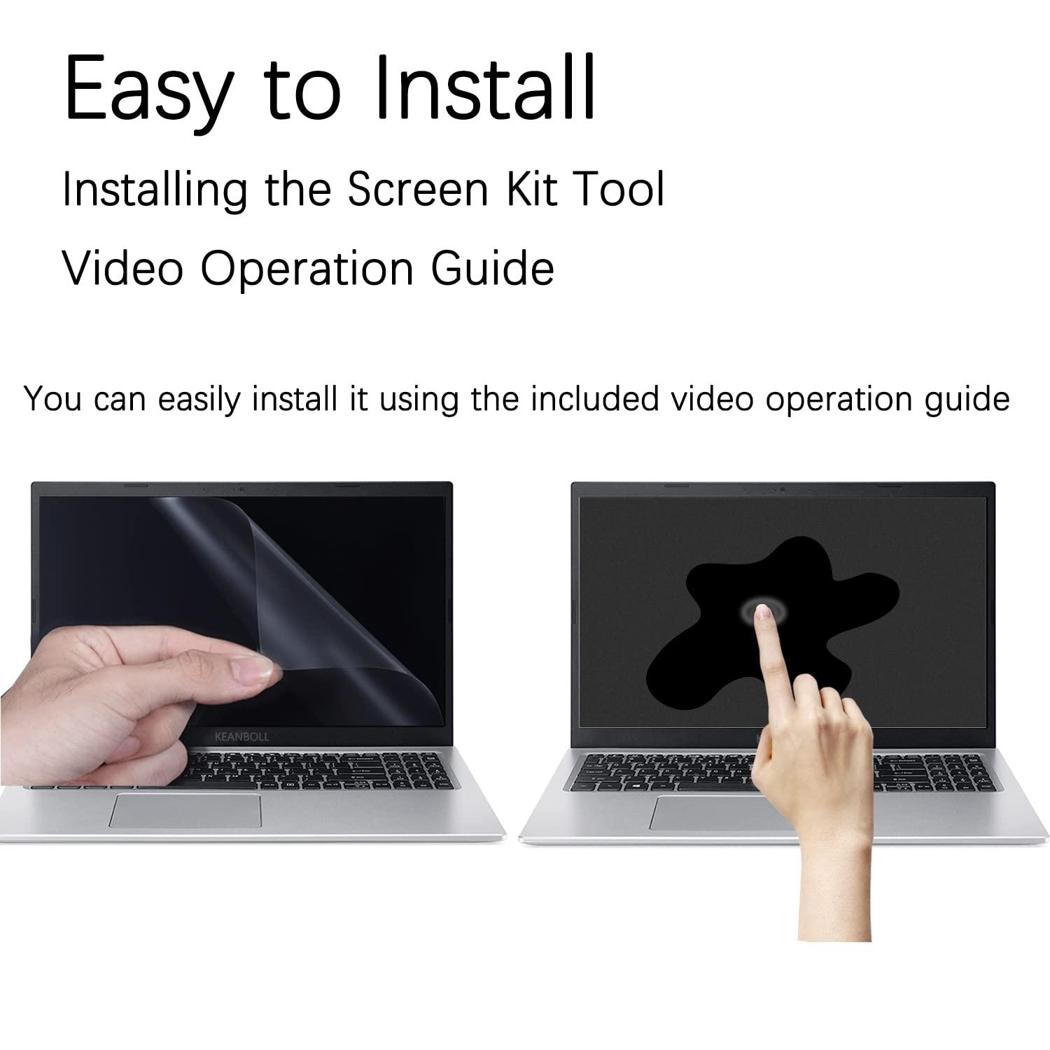 KEANBOLL KEANBOLL 3 Pack Anti Glare Screen Protector for 2024 Microsoft Surface Laptop 6 & Laptop 5 & Laptop 4 & Laptop 3 (13.5 Inch),Anti Fingerprint (Matte) Shield
