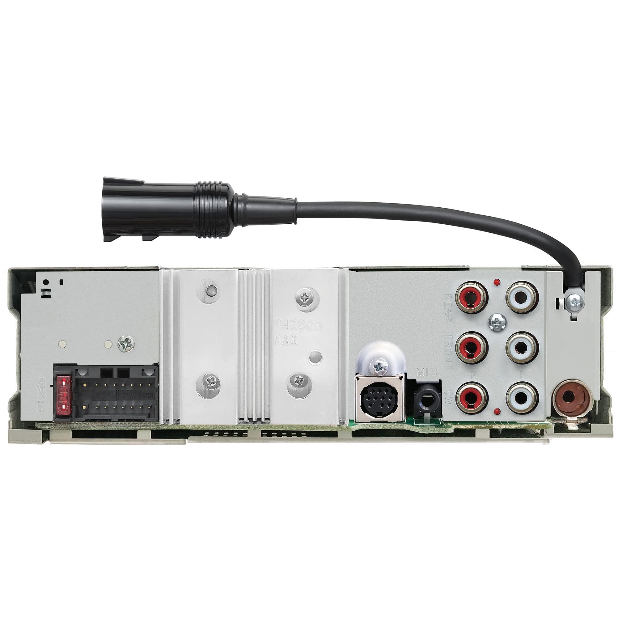 Kenwood KENWOOD KMR-D382BT (50W x 4Ch) Single Din Car/Marine Stereo Head Unit with Bluetooth, Hands-Free Calling, CD Player, USB, AM/FM Radio, SiriusXM Ready, All-Weather in-Dash Boat & Car Audio Receiver