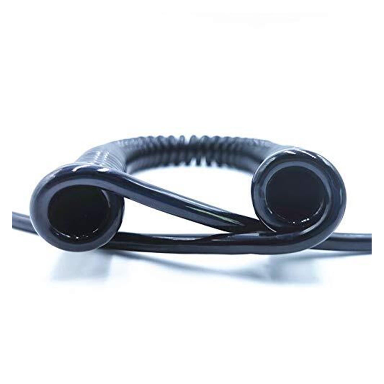 QiANGRENSD Electrical wire Spring Telescopic Spiral Cable Spring Spiral Cable 4 Core Spring Telescopic Stretchable Extension Wire Wire Spiral Cable 24AWG0.2mm /20AWG0.5mm /17AWG1.0mm /14AWG2.0mm(2.5 Meters,24AWG
