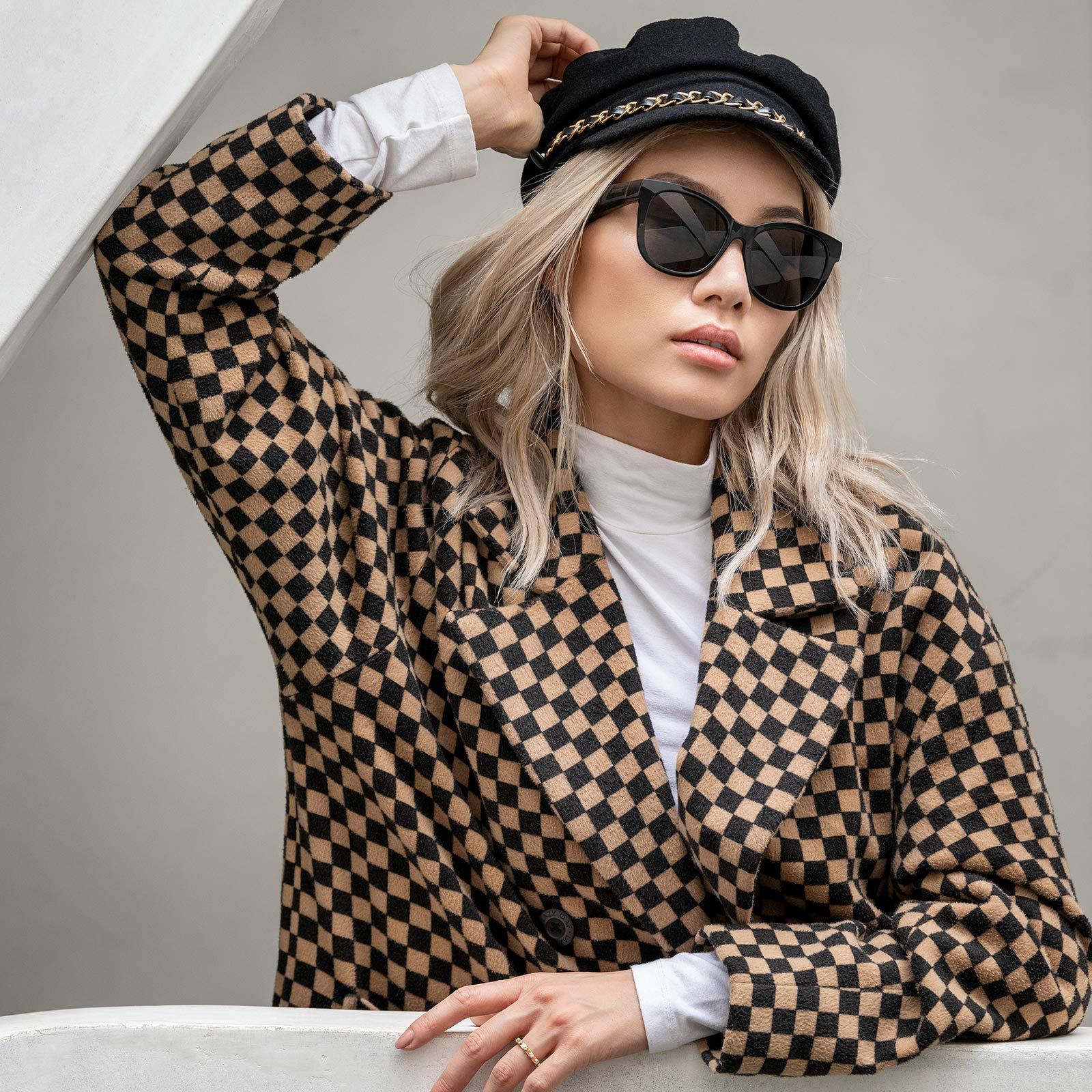 Bose Bose Frames Soprano, Smart Glasses, Bluetooth Audio Sunglasses, with Open Ear Headphones, Cat-Eye, Black