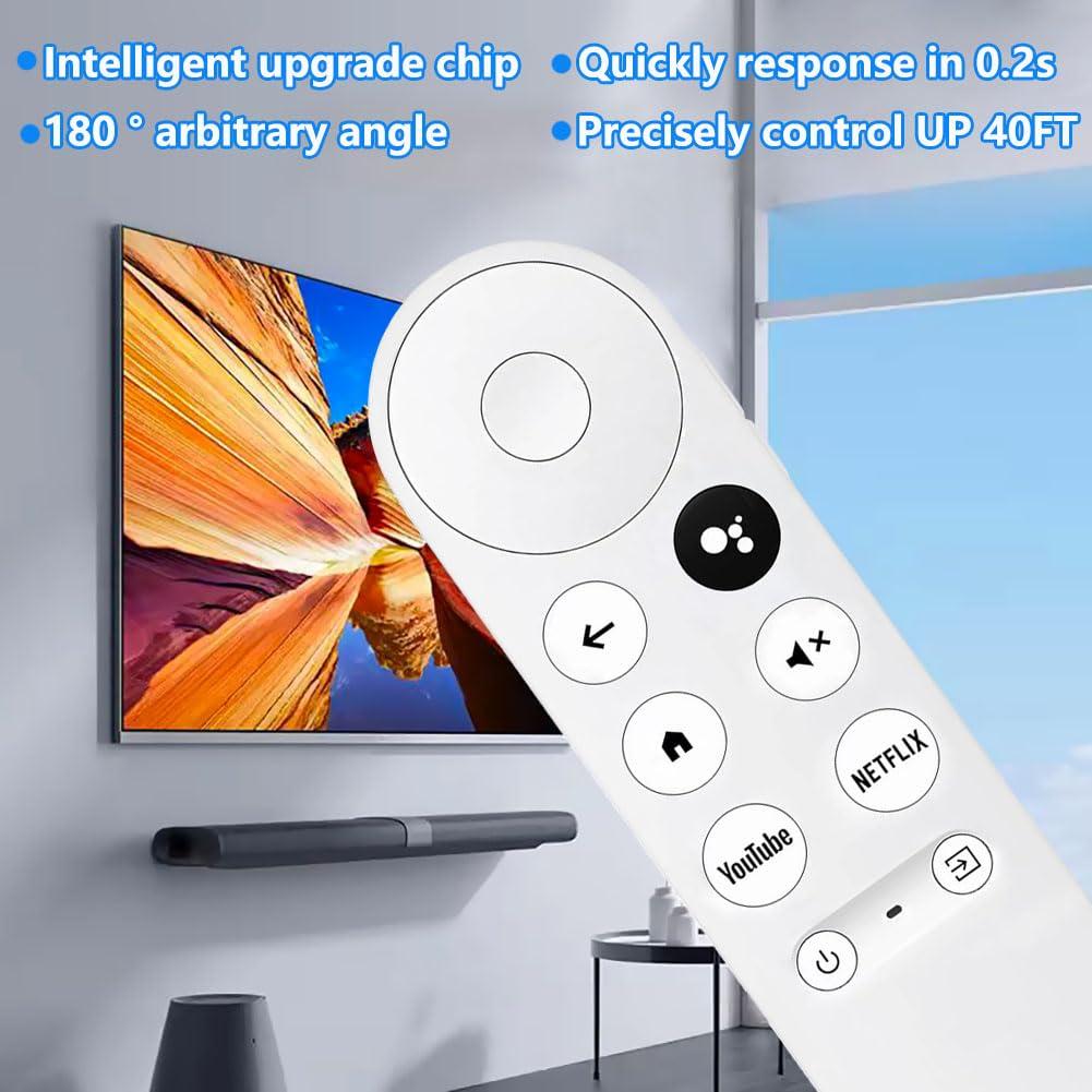 AieSHOP New Upgrade Voice Remote for Google Chromecast 4k Snow/HD TV, Replacement Remote Control for G9N9N, GA01920-US, GA01409-US, GA01923-US, GA01919-US
