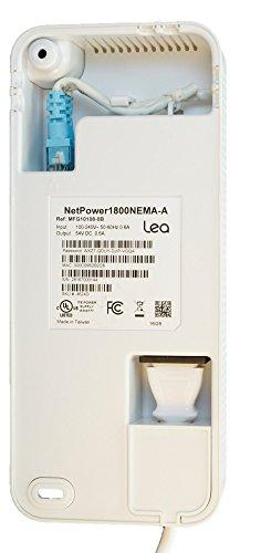 LEA Networks LEA Networks NetPower1800 PoE/PLC + NetSocket1800 PLC Kit. HPAV2 PLC Ethernet Over Powerline Adapter and 30W PoE with Built-in HPAV2 PLC Communications
