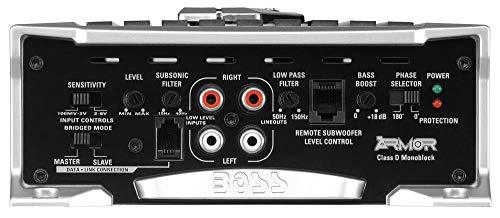 BOSS Audio Systems Boss AR4000D Armor 4000W Monoblock Class D Car Amplifier Amp & Remote (6 Pack)