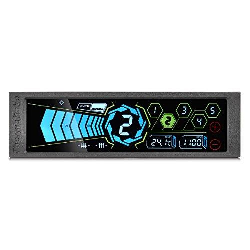 Thermaltake Thermaltake Commander FT Touch Screen 5 Channel Single 5.25" Bay Cooling Fan Controller AC-010-B51NAN-A1