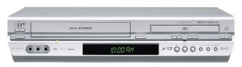 JVC JVC HRXVC27U Progressive Scan DVD / VCR Combo, Silver (Renewed)