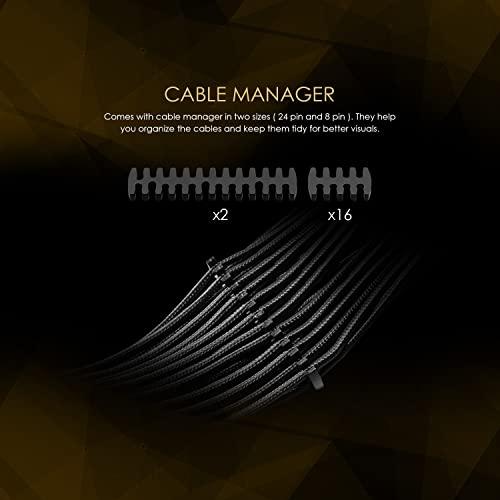 MSI MSI MEG Ai1300P PCIE 5.1 & ATX 3.1 Gaming Power Supply - Full Modular - 80 Plus Platinum Certified 1300W - 100% Japanese 105C Capacitors - Compact Size - ATX PSU - 10 Year Warranty