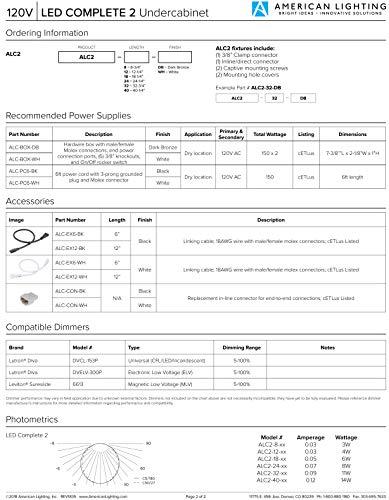 American Lighting American Lighting ALC2-12-WH-MASTER ALC2-12-WH LED Complete Collection