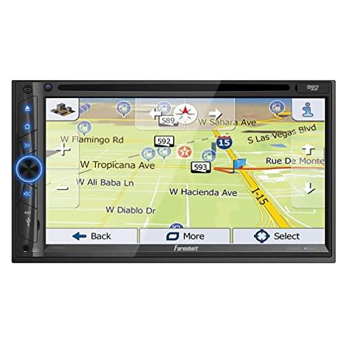Farenheit Farenheit TIN-702HB 2-DIN 6.2" LCD GPS Navigation DVD Multimedia Source Unit w/Android PhoneLink, Bluetooth v4.0