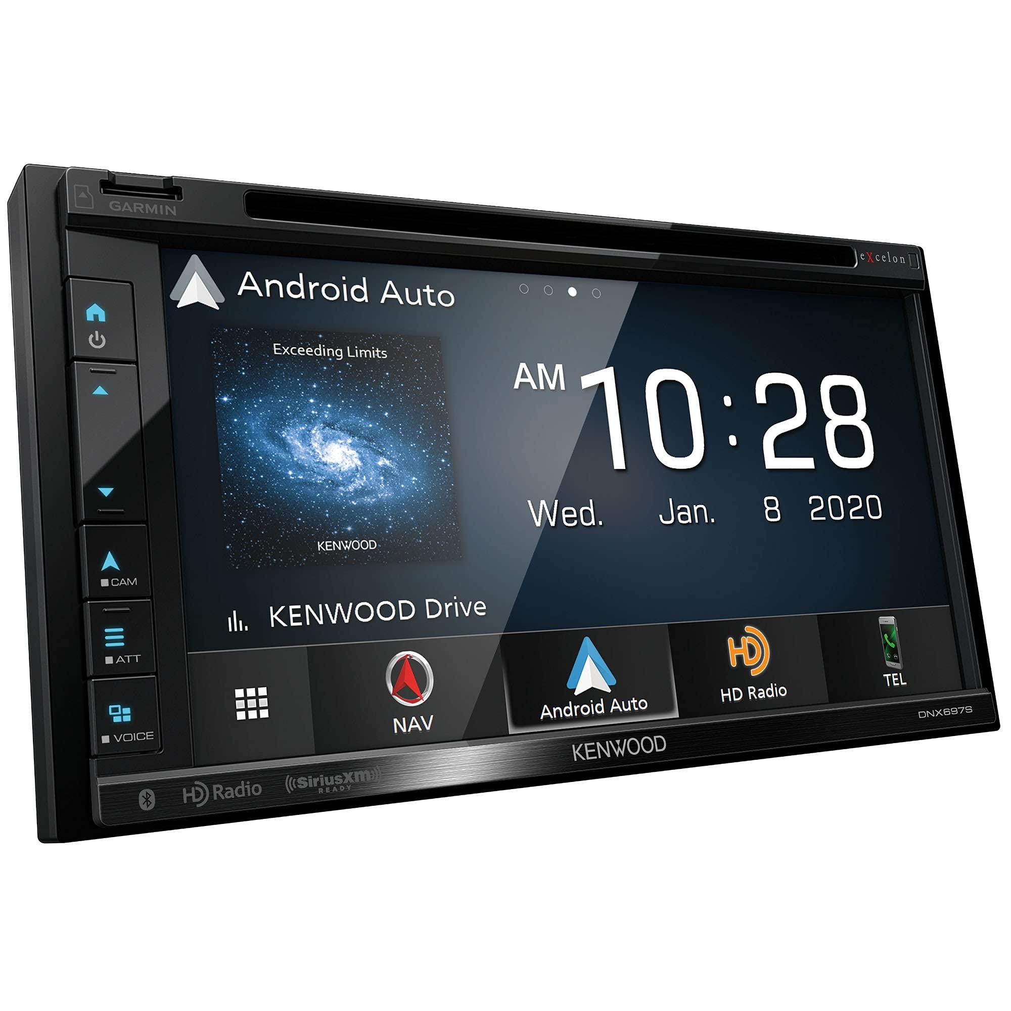 Kenwood Kenwood DNX697S 6.8" CD/DVD Garmin Navigation Touchscreen Receiver w/Apple CarPlay and Android Auto