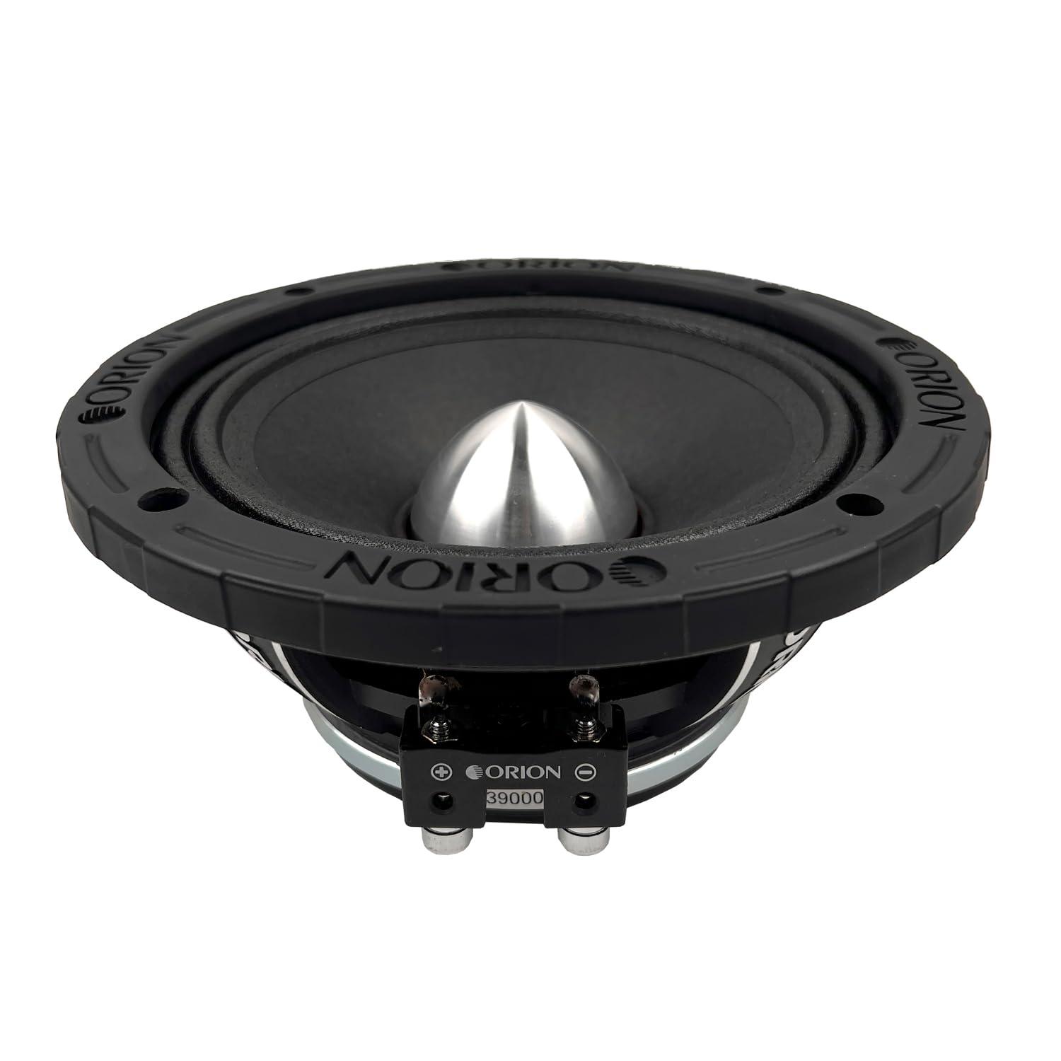 ORION ORION HCCA654NHP HCCA Series 6.5 Ultra Efficient Neodymium Midrange Loudspeakers, 1800W Max Power, 450W RMS, 4 Ohm, 2 Voice Coil - High Output Pro Car Audio Stereo, Premium Quality Speakers (Pair)