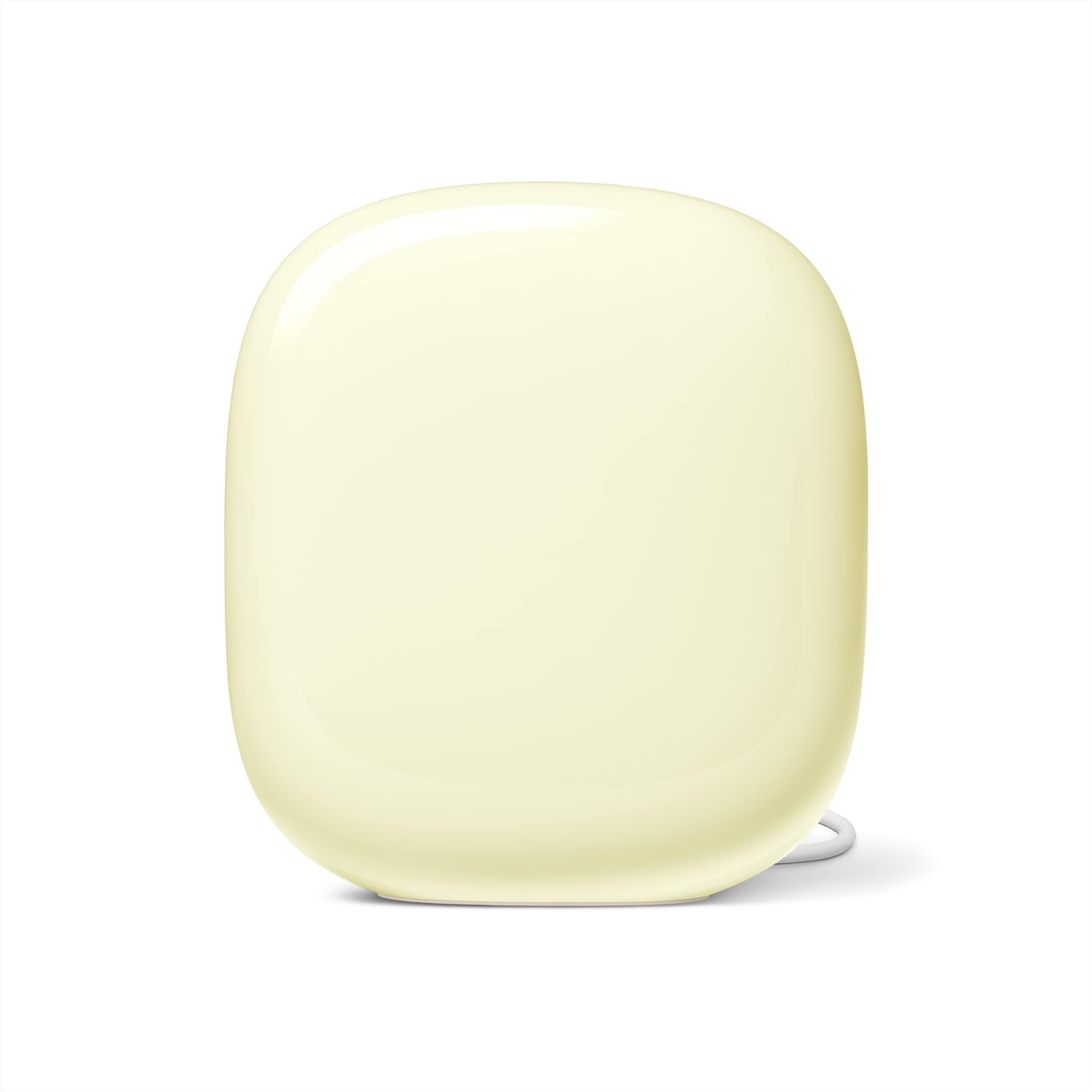 Google Google Nest WiFi Pro - Wi-Fi 6E - Reliable Home Wi-Fi System with Fast Speed and Whole Home Coverage - Mesh Router - Lemongrass