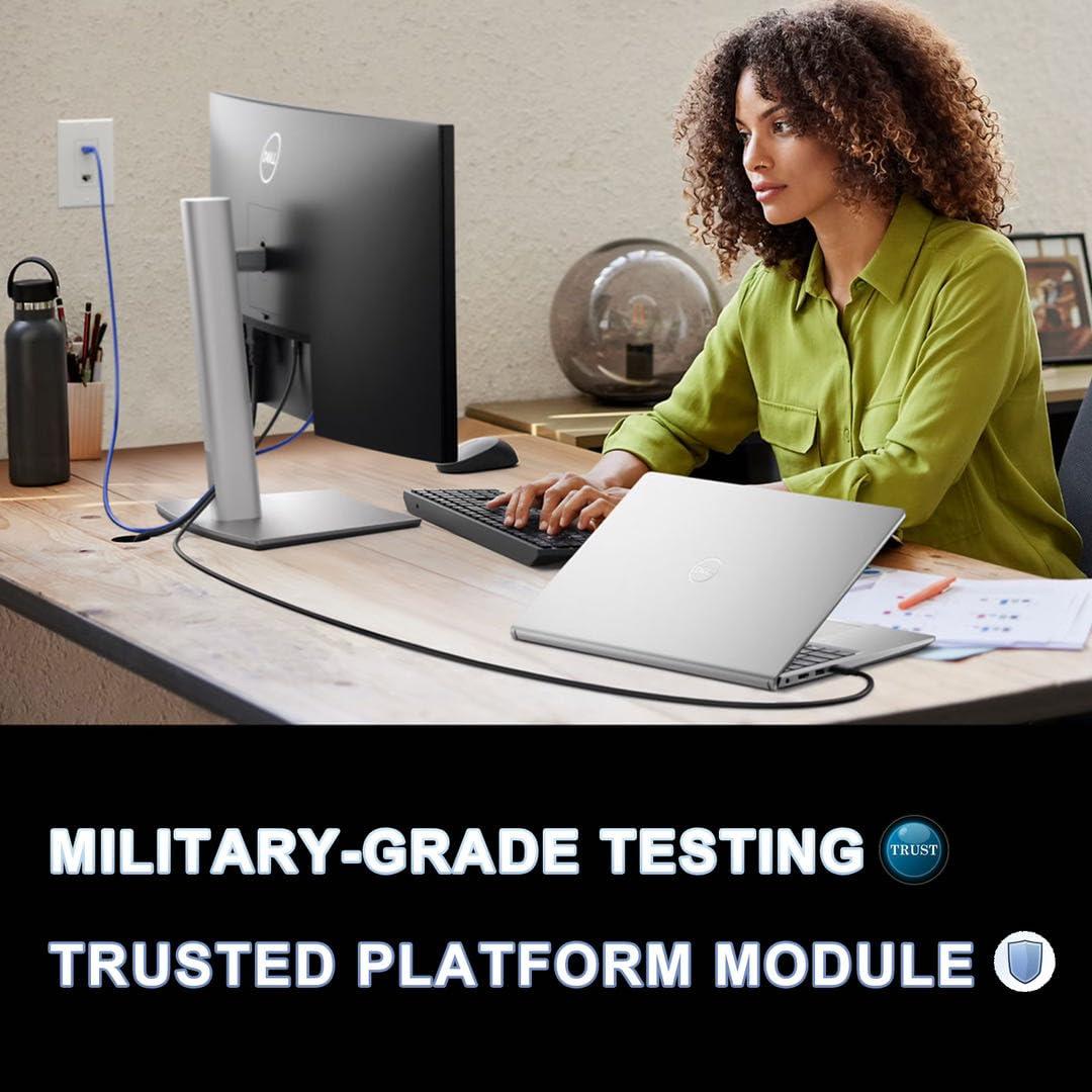 Dell Dell Inspiron 14 7430 2-in-1 Business Laptop (14" FHD+ Touchscreen, Intel 10-Core i7-1355U, 16GB LPDDR5 RAM, 1TB SSD, Active Stylus) Backlit, FP, FHD Webcam, 2024 Inspiron 7000, Win 11 Pro, Silver