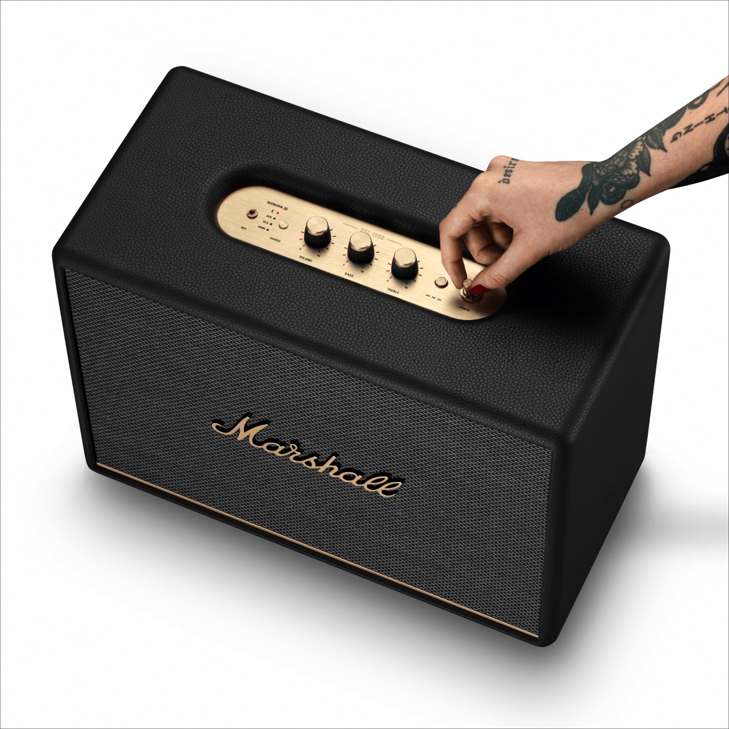 Marshall Marshall Woburn III Bluetooth Wireless Speaker,Black