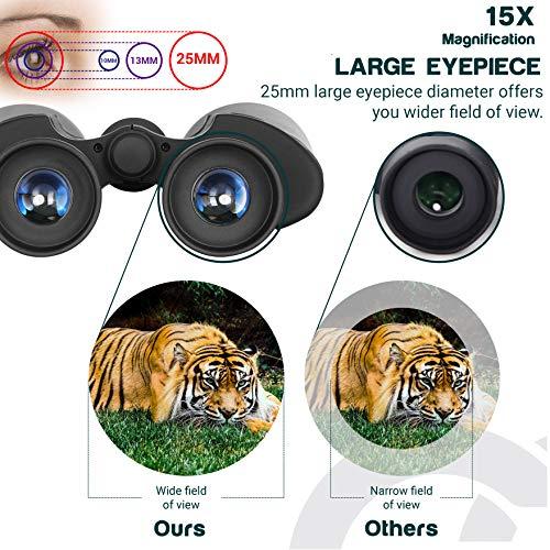 ESSLNB ESSLNB Giant Binoculars Astronomy 15X70 with Phone Adapter Tripod Adapter and Carrying Bag FMC Waterproof Binoculars for Adults Kids
