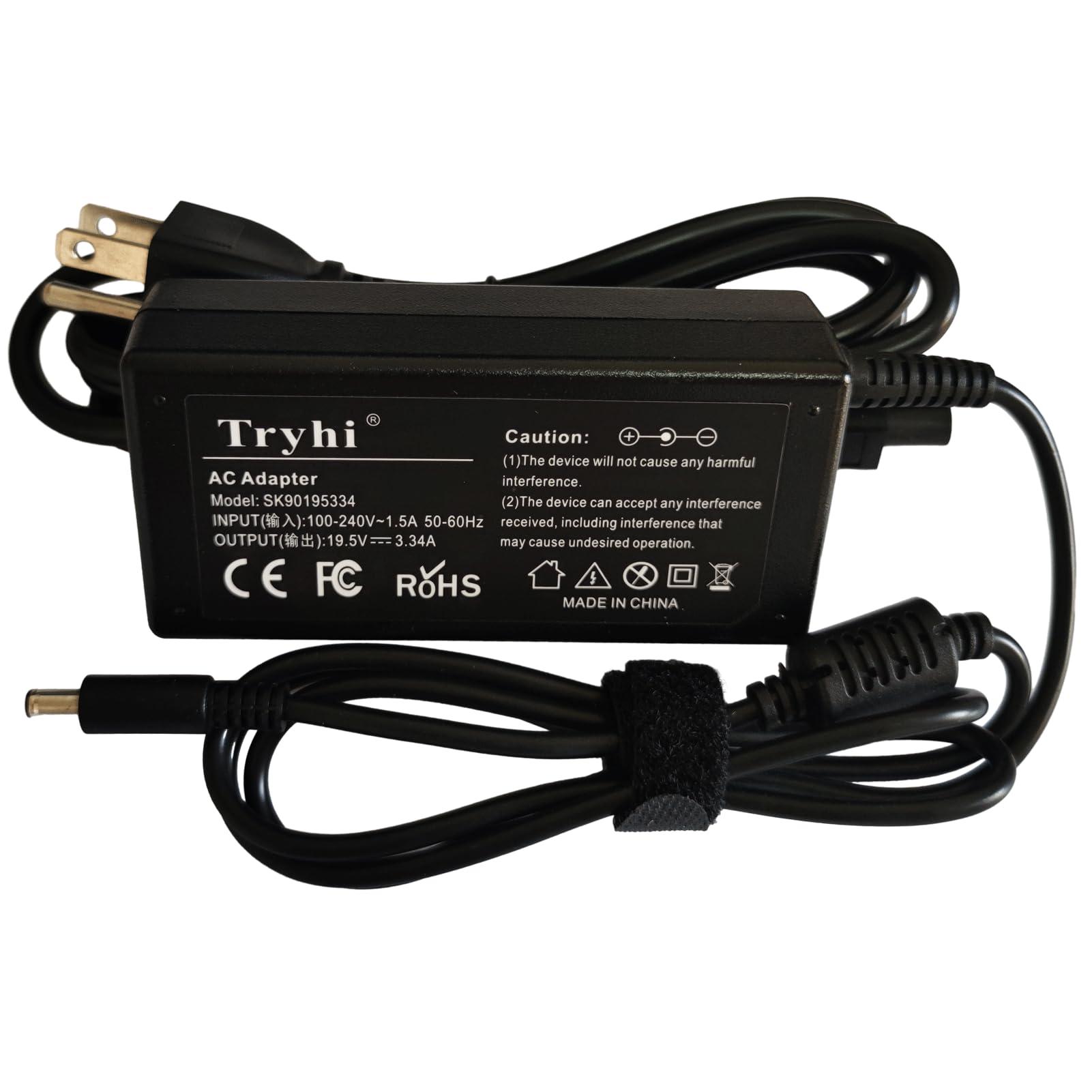Tryhi Charger AC Power Adapter for Dell Inspiron 20-3052 20-3059 22-3263 22-3264 22-3265 24 3452 3455 24-3459 24-3464 W12C W12C003 W15B W17B Optiplex 3020 3040 3046 3050 All-in-One Desktop PC Cord Supply