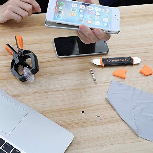 Qerfasaly Screen Opening Tool 2 PCS Opening Pliers Cellphone Suction Cup Screen Repair Kit for Mobile Phone Tablet Laptop