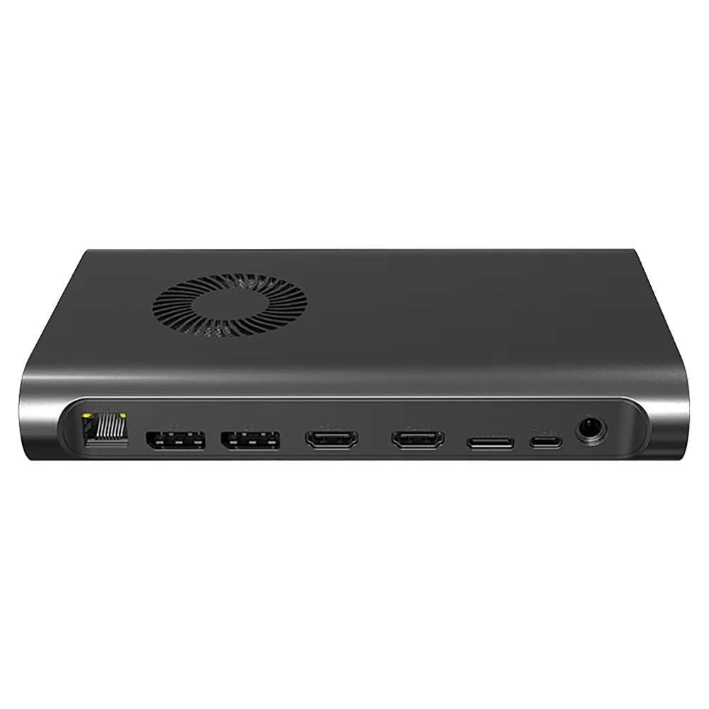 ONEXPLAYER ONEXGPU eGPU Dock: New Hardware - Oculink Support, AMD Radeon RX 7600M XT, 8GB GDDR6, 300W Charger, USB-C 4.0, Quad Monitor, 4K Gaming - World's 1st Portable eGPU with 4TB NVMe PCIE 3.0 2280 Storage