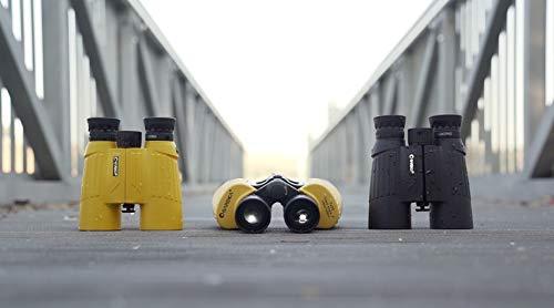 BARSKA BARSKA 10x30 WP Floatmaster Binoculars (Blue Lens, Yellow) (AB11092)