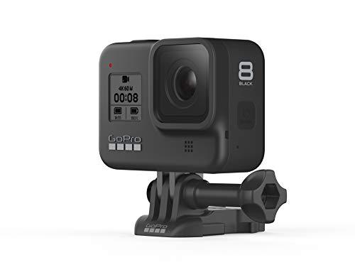 GoPro GoPro HERO8 Black - Waterproof Action Camera with Touch Screen 4K Ultra HD Video 12MP Photos 1080p Live Streaming Stabilization (International Model)