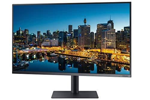 SAMSUNG SAMSUNG TU872 Series 32-Inch Viewfinity 4K UHD (3840x2160) Computer Monitor, Thunderbolt 3 Daisy Chain, HDMI, Display Port, Height Adjustable Stand, 3 Yr WRNTY (LF32TU872VNXGO)