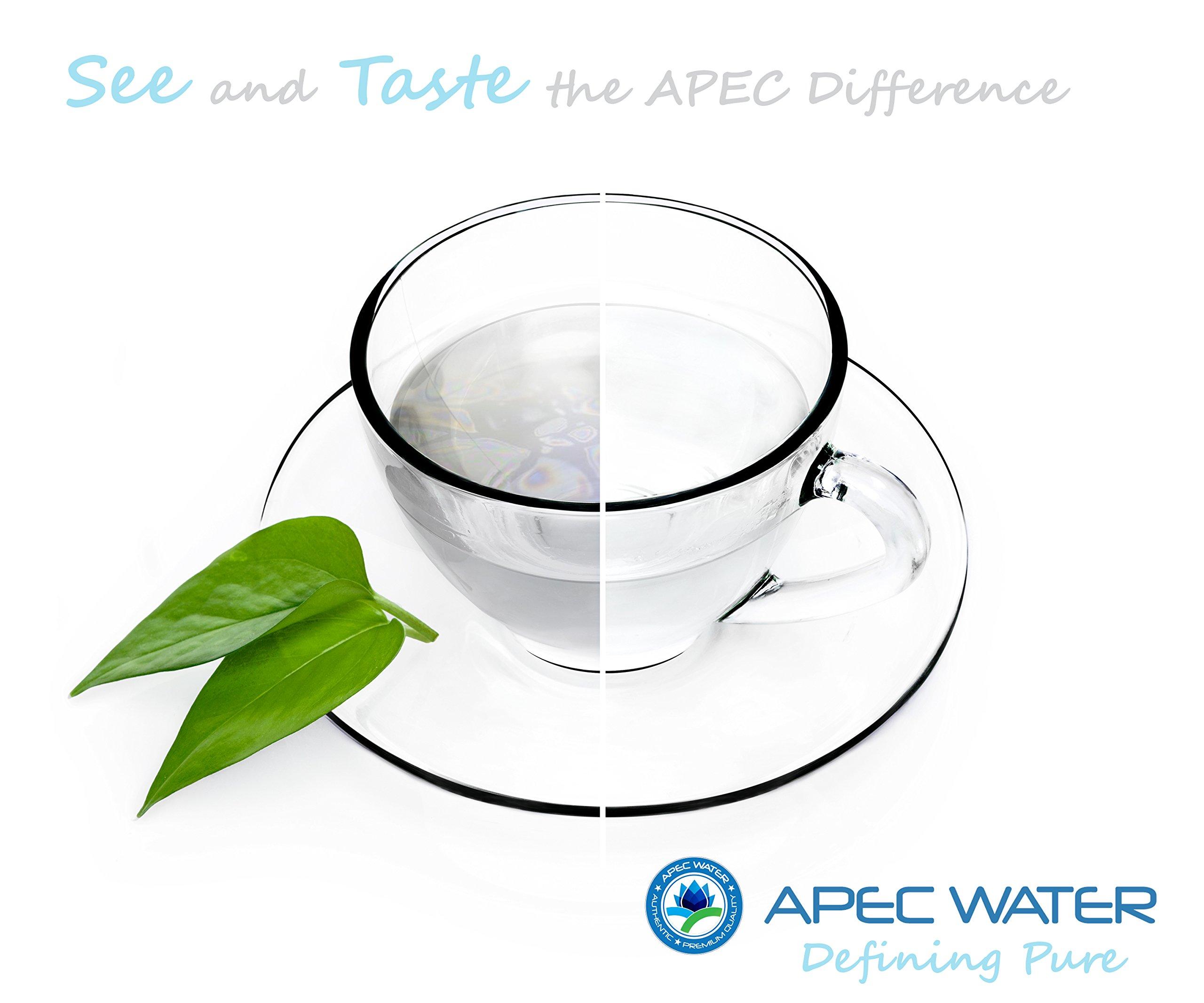 APEC Water Systems APEC Water Systems ROES-50 Essence Series Top Tier 5-Stage WQA Certified Ultra Safe Reverse Osmosis Drinking Water Filter System