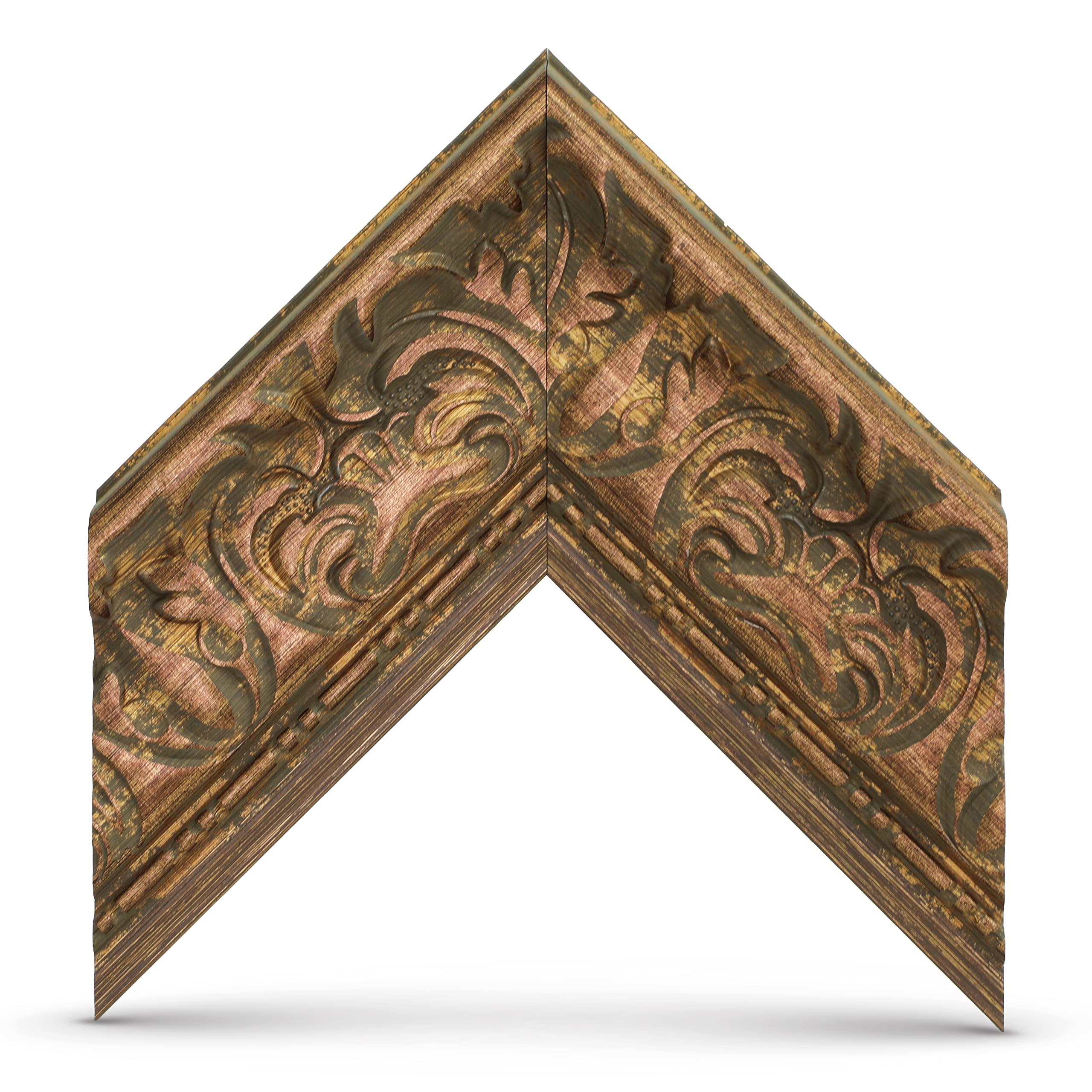 Frame My TV Frame My TV Deco TV Frames -Tuscan Copper Compatible ONLY with Samsung The Frame TV and Pro (Fits 2021-2025 Frame TV, 50")