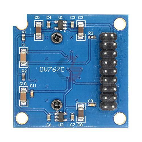 iProtool VGA OV7670 CMOS Camera Module Lens CMOS 640X480 SCCB Support I2C Interface Auto Exposure for Arduino