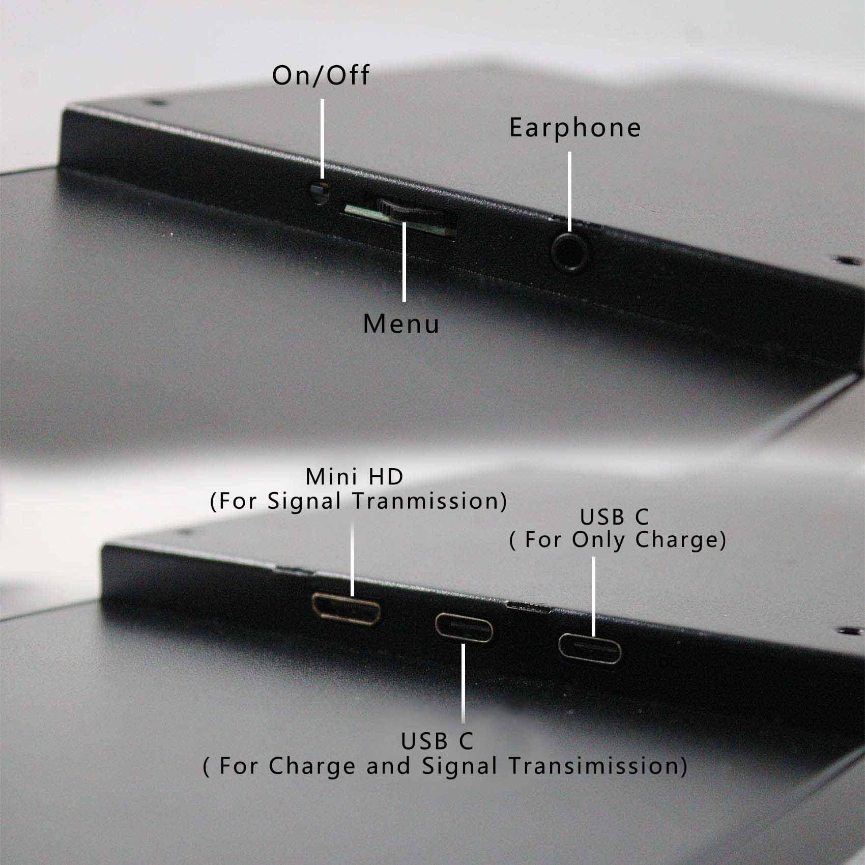 VSDISPLAY VSDISPLAY 14.5'' 14.5 Inch 2560x720 2K IPS LCD Monitor Stretched Bar Display for Computer PC Case GPU CPU Secondary Screen Monitor,Supports USB-C Mini HD-MI Video Input