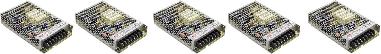Mean Well. Mean Well LRS-150-24 Switching Power Supply, Single Output, 24V, 6.5A, 156W, 6.26\" L x 3.82\" W x 1.18\" H (5)