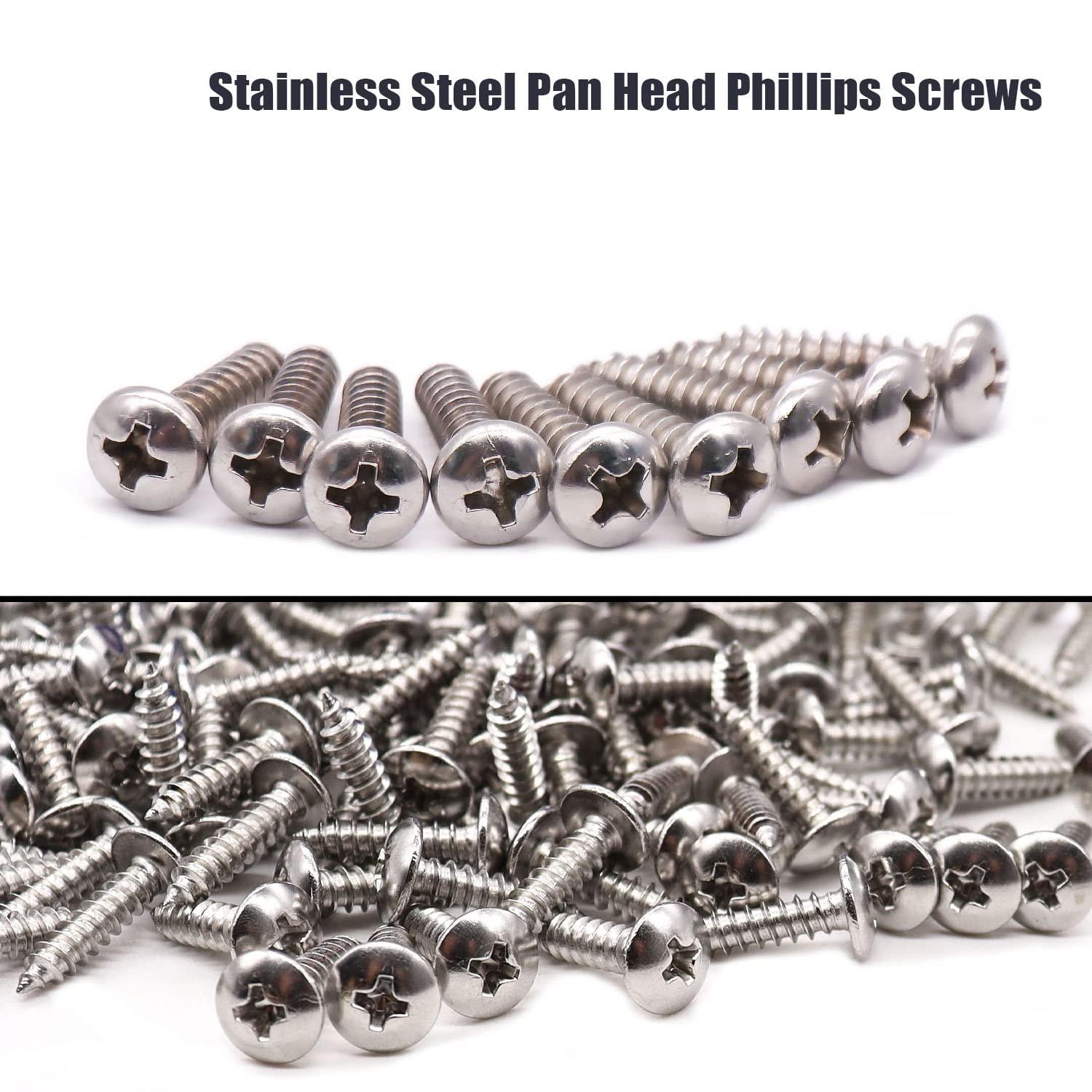 mankk mankk 50PCS 1/2 Inch Rope Light Clips P-Style Mounting Clips Plastic Cable Clamps with Compatible Stainless Steel Pan Head Phillips Screws for Wire Management M-030-W-LS