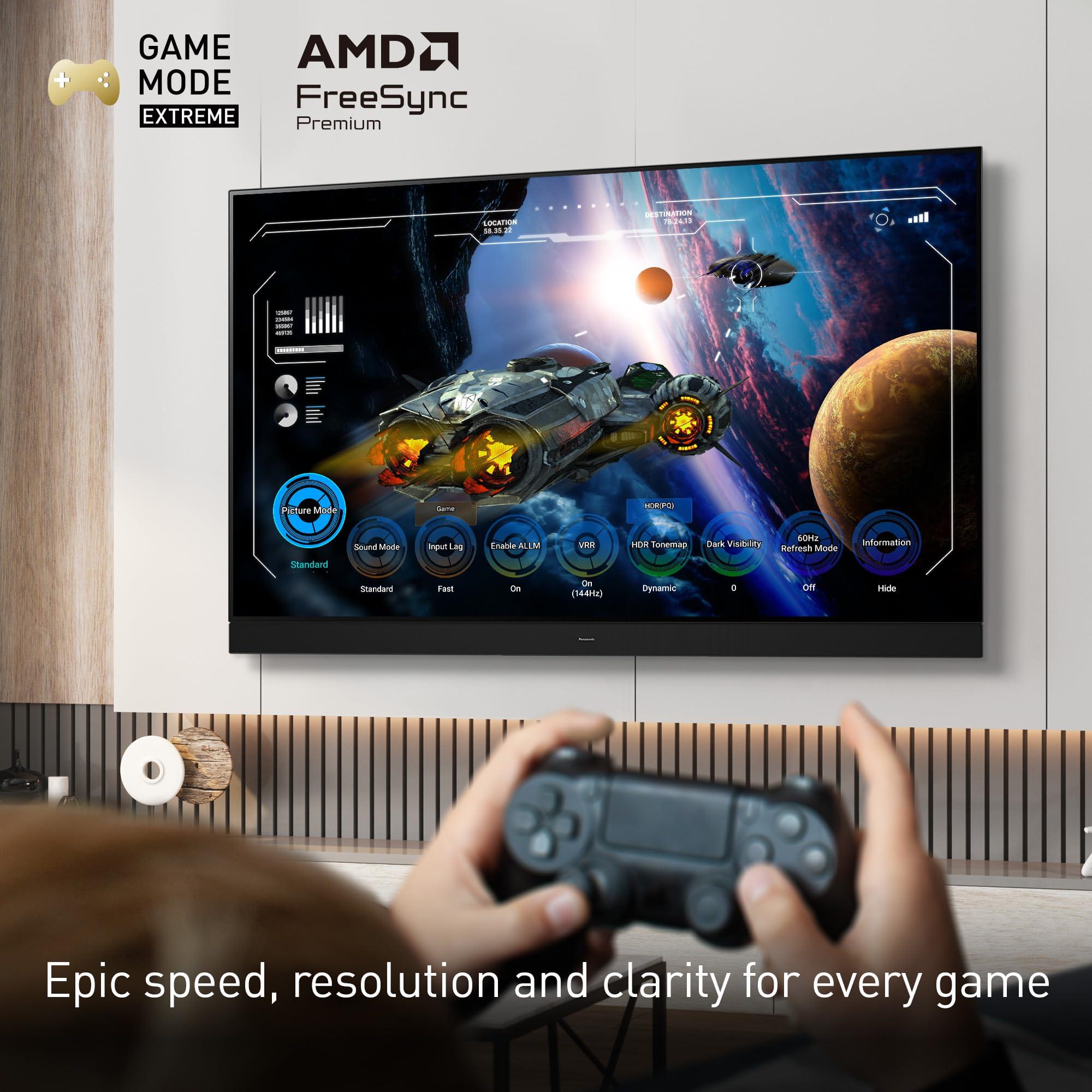 Panasonic Panasonic W95 Series (2024 Model) 65-inch Mini LED 4K Ultra HD Smart Fire TV, Local Dimming, 144Hz Refresh Rate - 65W95AP