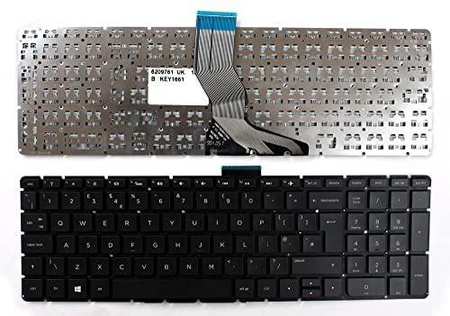 Power4Laptops Power4Laptops UK Layout Black Replacement Laptop Keyboard Compatible with HP Pavilion 15-ab027TX