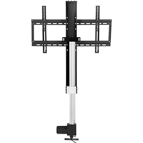VEVOR VEVOR Motorized TV Lift Stroke Length 31 Inches Motorized TV Mount Fit for Max.60 Inch TV Lift with Remote Control Height Adjustable 42-73 Inch,Load Capacity 132 Lbs
