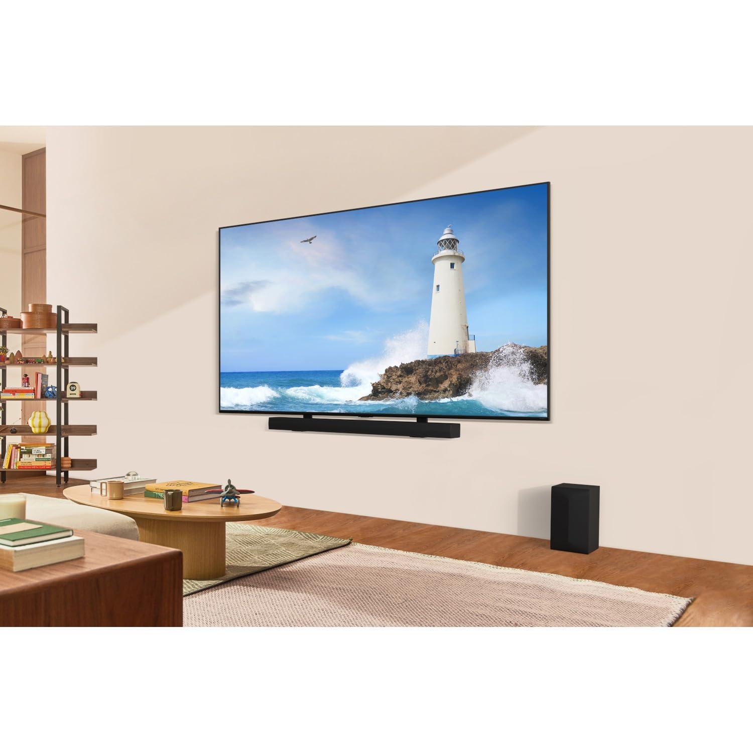 LG LG 55-Inch Class QNED85T Series LED Smart TV 4K Processor Flat Screen with Magic Remote AI-Powered with Alexa Built-in (55QNED85TUA, 2024)