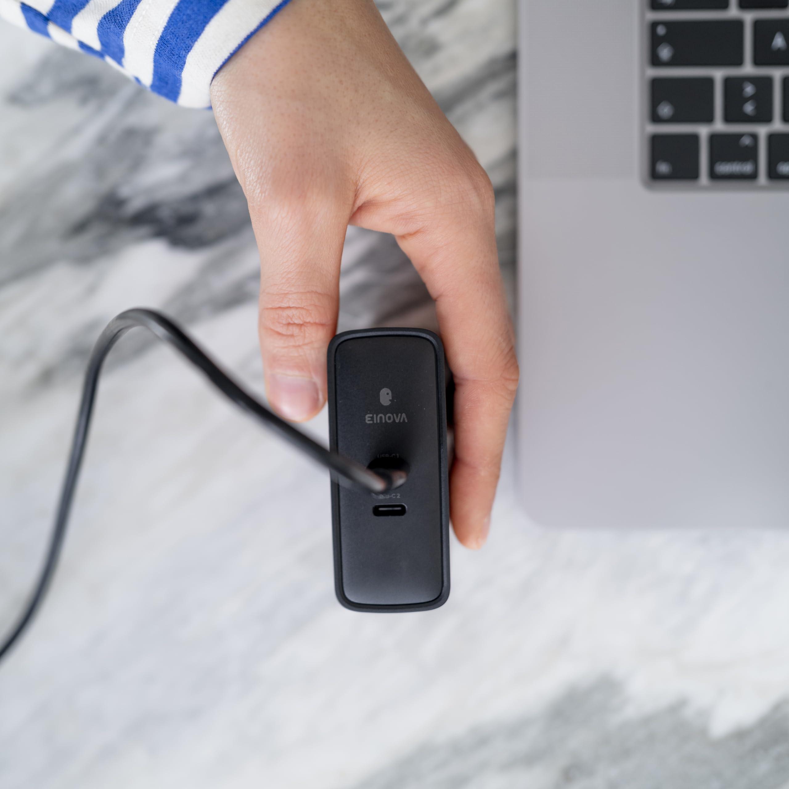 EINOVA Einova Polaris 140W Dual Port 140W USB-C Charger with GaN & PD 3.1 PPS (CXX140WUS.00)