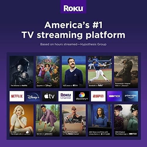 Roku Roku Express HD Streaming Device with High-Speed HDMI Cable and Simple Remote, Guided Setup, and Fast Wi-Fi (2022) (Renewed)