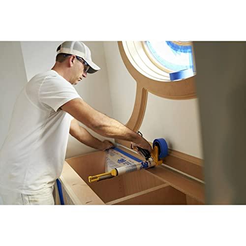3M 3M Hand Masker M3000 Tape Dispenser, Film & Tape, Applies Painter\'s Tape to Masking Film or Paper in One Continuous Application, Compact & Lightweight Design, Saves Time When Preparing For Painting