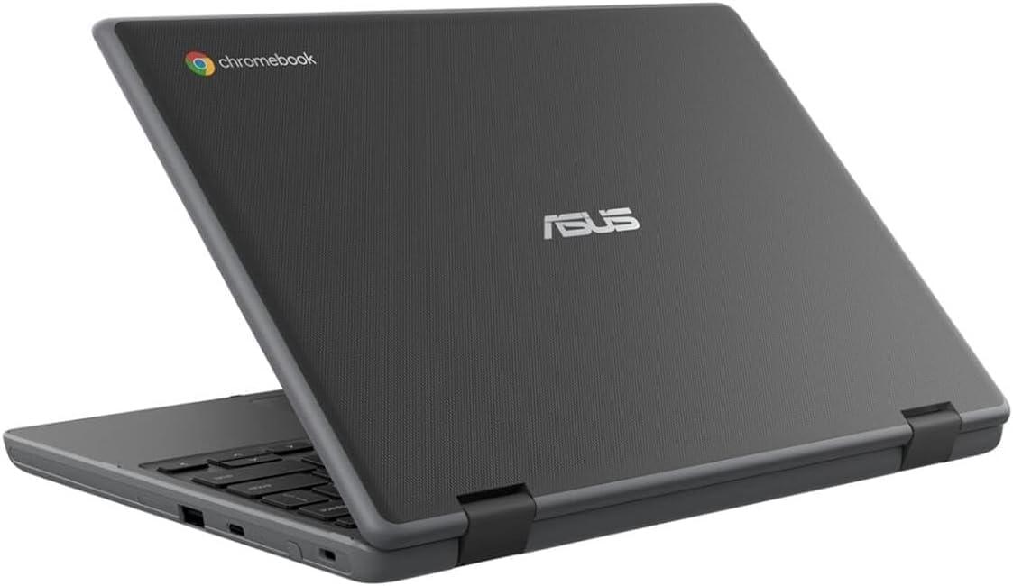 Asus Asus Chromebook Flip CR1 CR1100FKA-YZ182T 11.6" Touchscreen Rugged Convertible 2 in 1 Chromebook - HD - Intel Celeron N5100-8 GB - 32 GB Flash Memory - Dark Gray - Intel Chip - 1366 x 768 - Chr