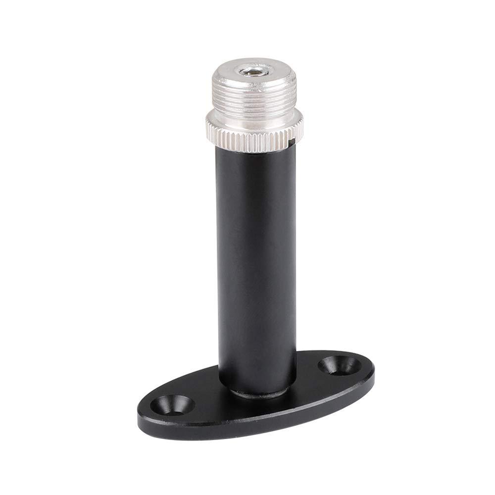 CAMVATE CAMVATE 5/8'' Male to 1/4'' Female Microphone Screw + Double Microphone Mounts Bracket + 5/8"-27 Male Screw
