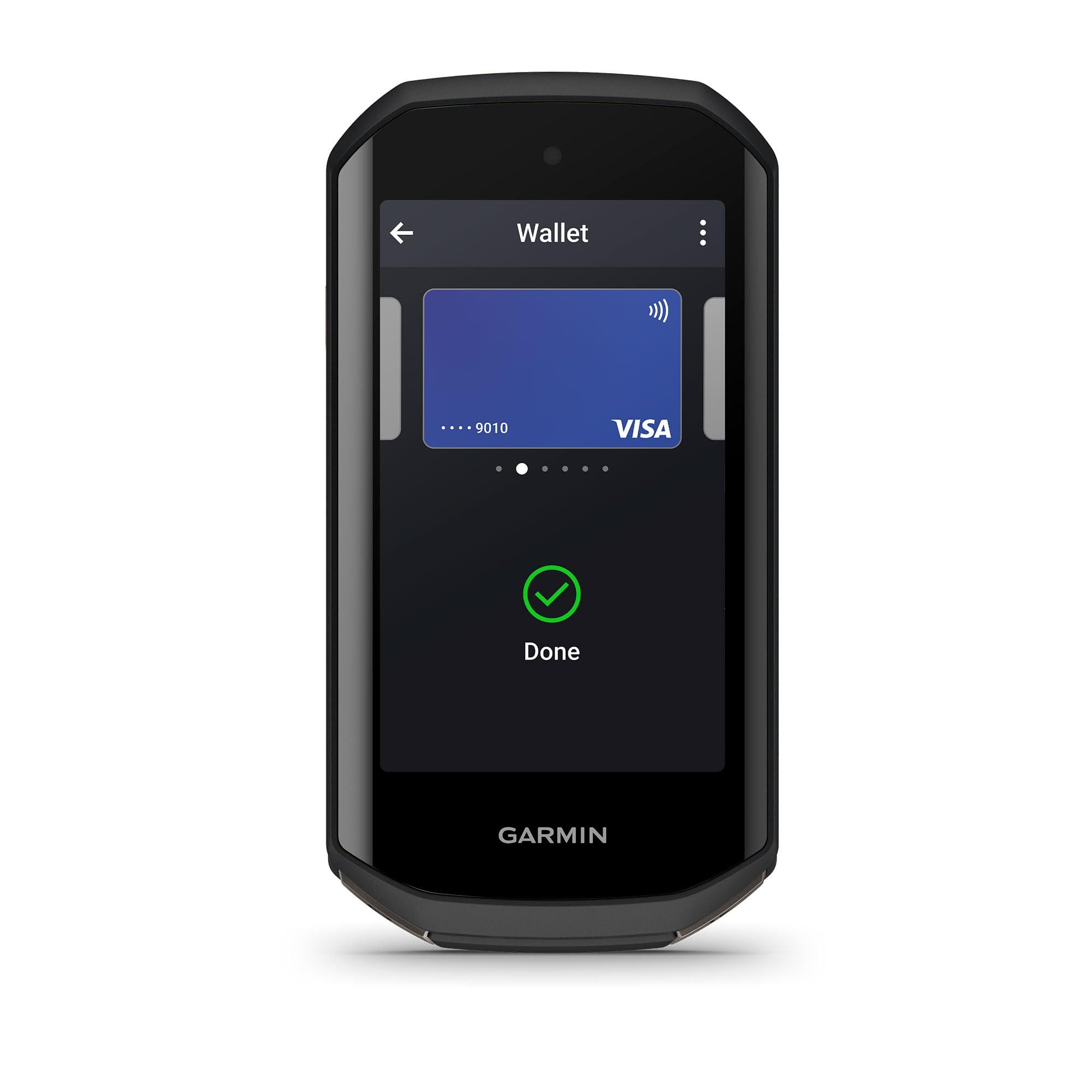 Garmin Garmin Edge 1050, Premium Cycling Computer, Vivid Color Touchscreen Display, Built-in Speaker, Advanced Training and Group Ride Features, Road Hazard Alerts