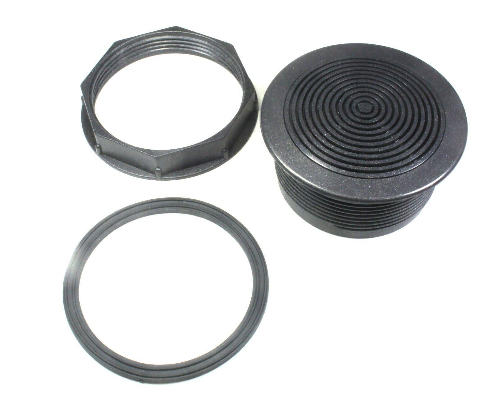 DirectNine Basics 2pcs (One Pair) PQN Audio Spa34-4gf 3inch Waterproof Speakers, Graphite Gray, 50W 4ohm