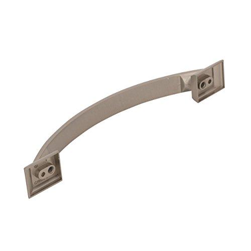 Amerock Amerock | Cabinet Pull | Satin Nickel | 5-1/16 inch (128 mm) Center to Center | Candler | 1 Pack | Drawer Pull | Drawer Handle | Cabinet Hardware