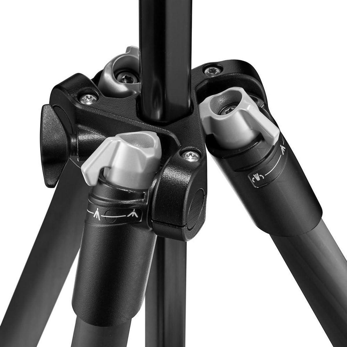 Manfrotto Manfrotto Element MII Mobile Bluetooth 4-Section Carbon Fiber Traveler Tripod, Black