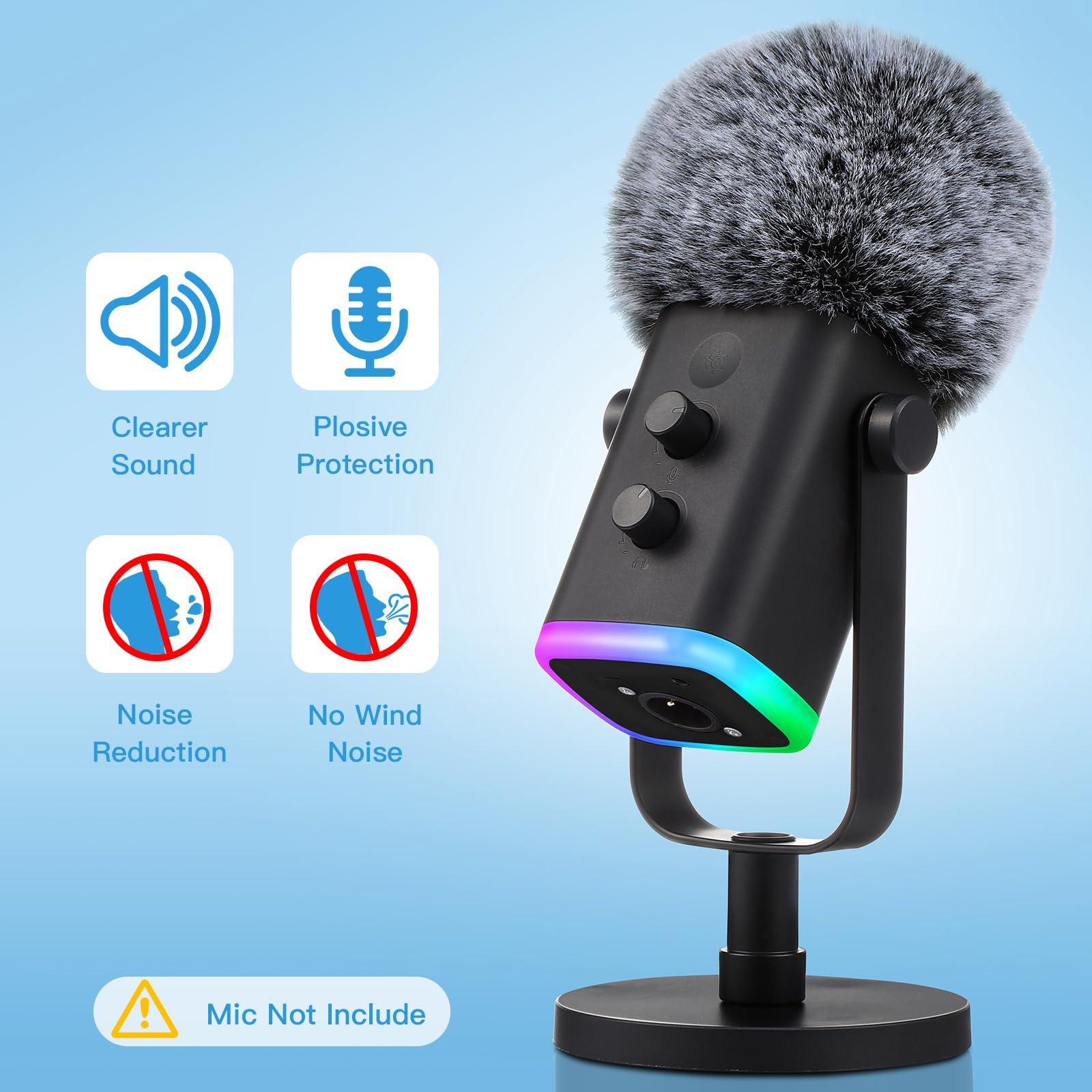 ZealSound ZealSound Gaming USB Microphone k66r and d65k Furry Cover