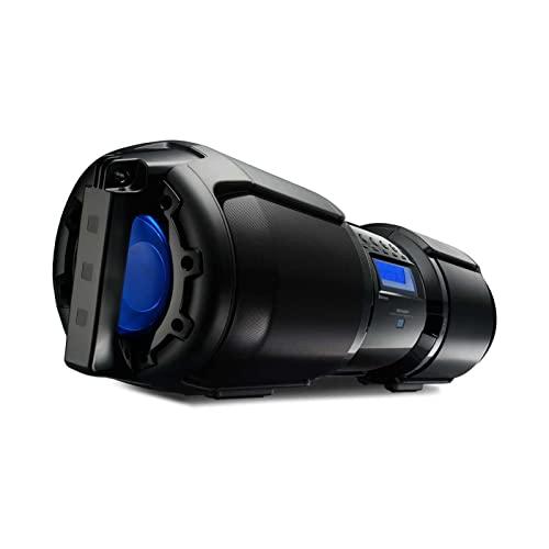 Sharp Sharp GXBT9 Portable Bluetooth Boom Box (Black), 10.80 x 29.50 x 11.00