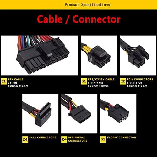 IndustrialMaker PSU for 80plus EU Game Stability Silent Non-Modular Power Supply 450W Power Supply VS450