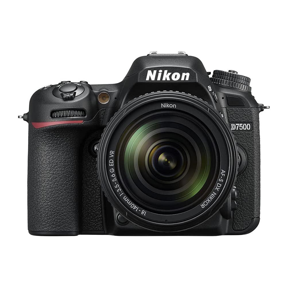 Nikon Nikon D7500 Camera Body with 18-140 mm VR Digital DSLR Kit - Black